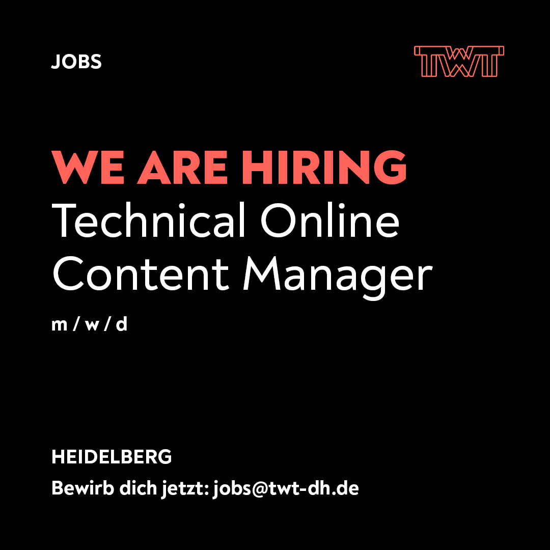 Technical Online Content Manager (m/w/d)